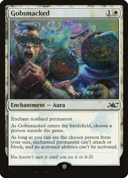 Gobsmacked, Magic card UNF 297 — Unfinity set