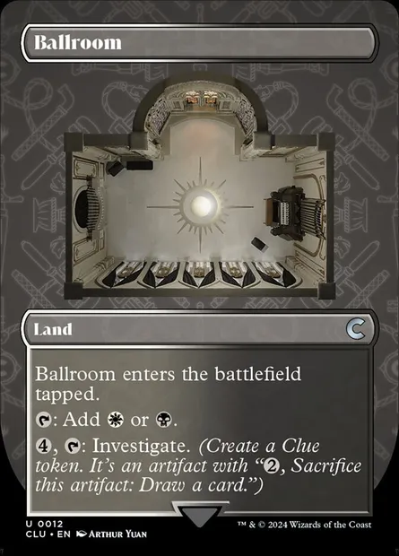 Ballroom, Magic card CLU 12 — Ravnica: Clue Edition set