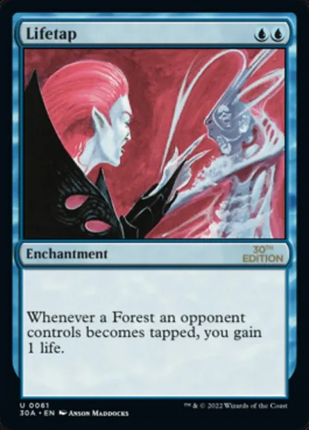 Lifetap, Magic card 30A 61 — 30th Anniversary Edition set