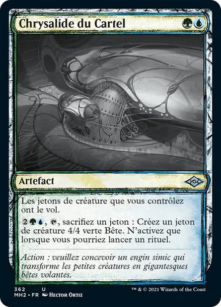 Chrysalide du Cartel, carte Magic MH2 362 — extension Horizons du Modern 2