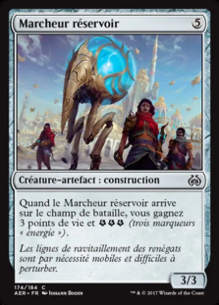Marcheur réservoir, carte Magic AER 174 — extension La révolte éthérique
