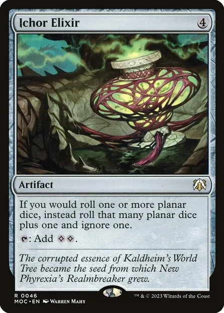 Ichor Elixir, Magic card MOC 46 — March of the Machine Commander set