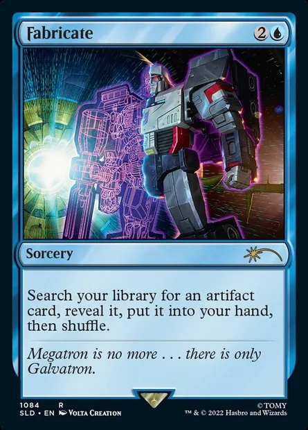 Fabrication, carte Magic SLD 1084 — extension Secret Lair Drop