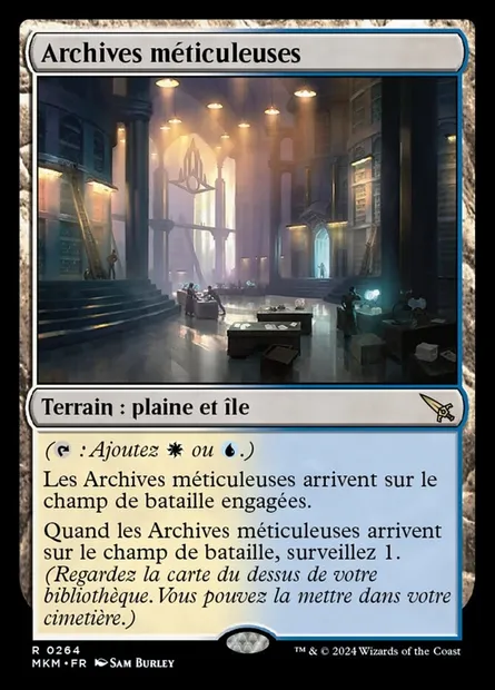 Archives méticuleuses, carte Magic MKM 264 — extension Murders at Karlov Manor