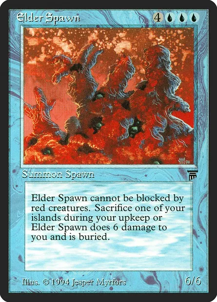 Elder Spawn, Magic card LEG 52 — Legends set