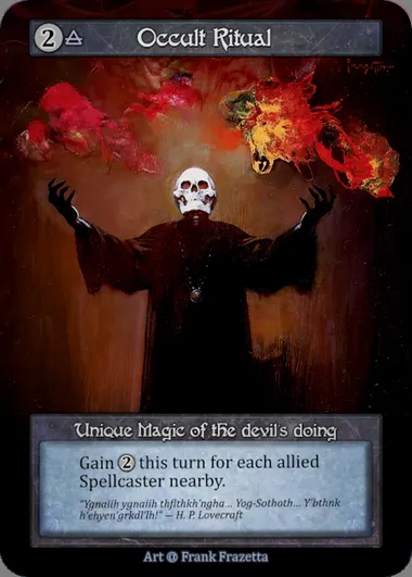 Occult Ritual, Sorcery card PRO 049 — Promotional set