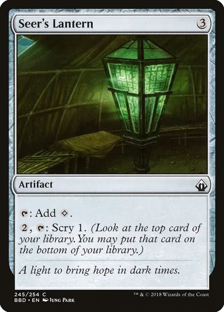 Seer's Lantern, Magic card BBD 245 — Battlebond set