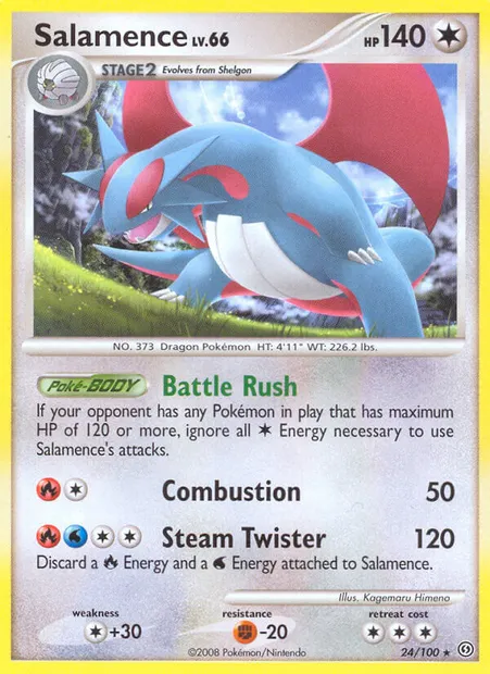 Drattak, carte Pokémon SF 24 — extension Tempête