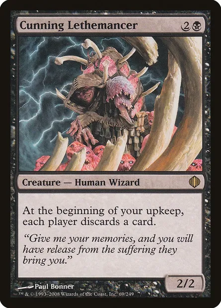 Cunning Lethemancer, Magic card ALA 69 — Shards of Alara set
