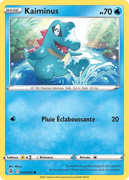 Kaiminus, carte Pokémon FST 55 — extension Poing de Fusion