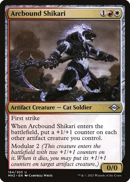 Arcbound Shikari, Magic card MH2 184 — Modern Horizons 2 set