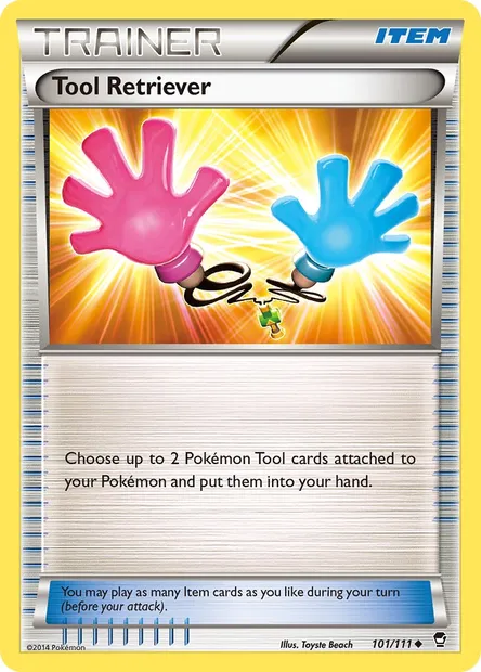 Tool Retriever, Pokémon card FFI 101 — Furious Fists set
