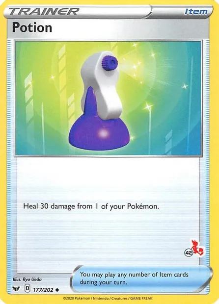 Potion, Pokémon card BA22 177-42 — Battle Academy 2022 set