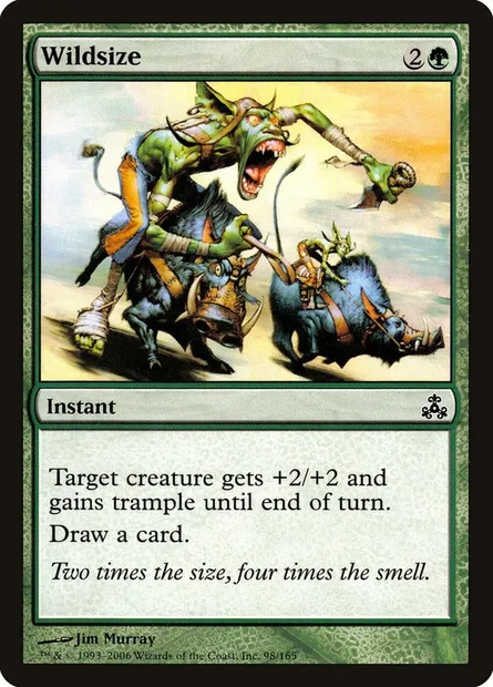 Wildsize, Magic card GPT 98 — Guildpact set