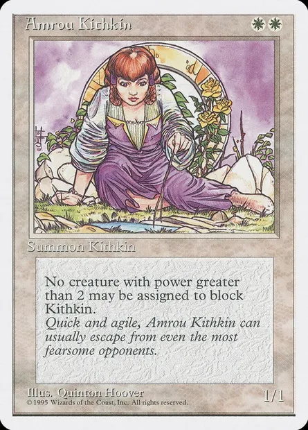 Amrou sangami, carte Magic 4ED 2 — extension Quatrième Edition