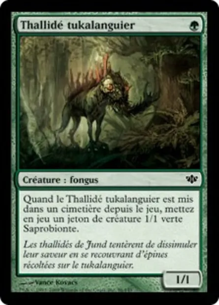 Thallidé tukalanguier, carte Magic CON 96 — extension Conflux