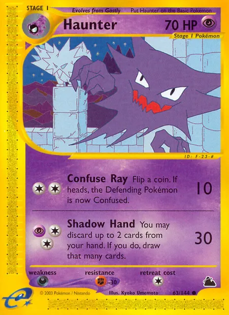 Spectrum, carte Pokémon SK 63 — extension Skyridge