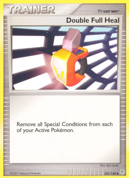 Double Full Heal, Pokémon card DP 105 — Diamond & Pearl set