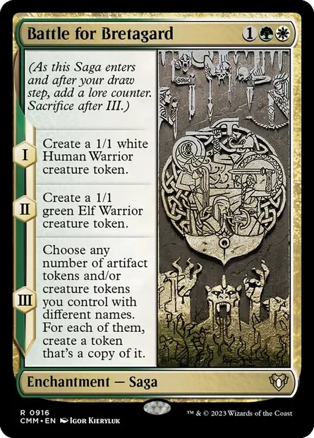 Battle for Bretagard, Magic card CMM 916 — Commander Masters set