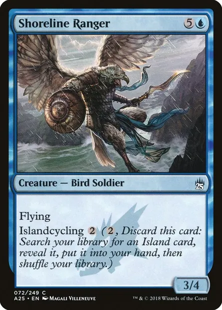 Shoreline Ranger, Magic card A25 72 — Masters 25 set
