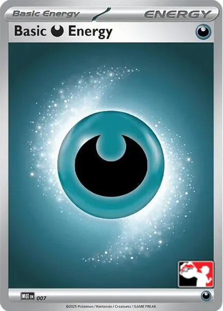 Basic Darkness Energy, Pokémon card PPS 007-5 — Play! Pokémon Prize Pack Series set