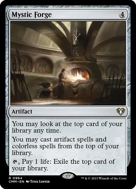 Mystic Forge, Magic card CMM 964 — Commander Masters set