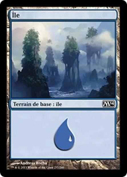 Île, carte Magic M14 237 — extension Magic 2014