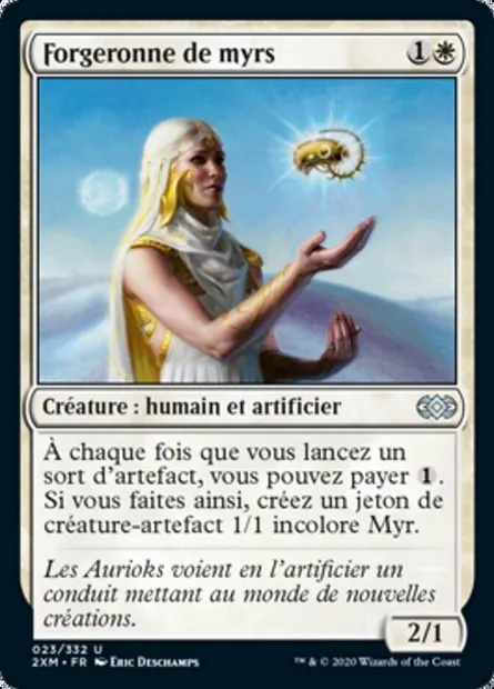 Forgeronne de myrs, carte Magic 2XM 23 — extension Double Masters