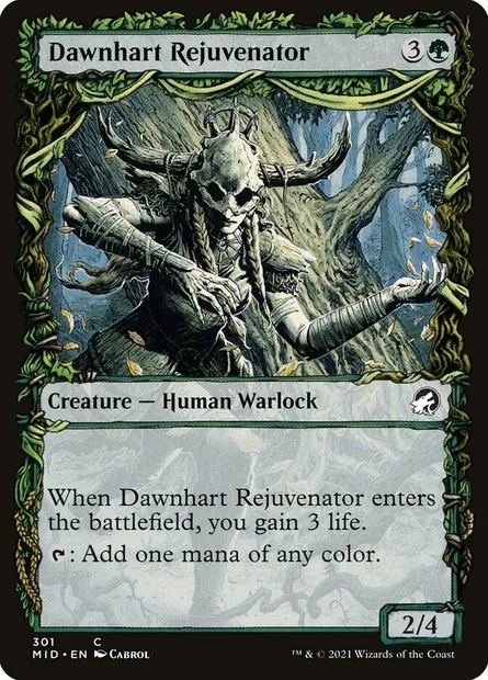 Dawnhart Rejuvenator, Magic card MID 301 — Innistrad: Midnight Hunt set