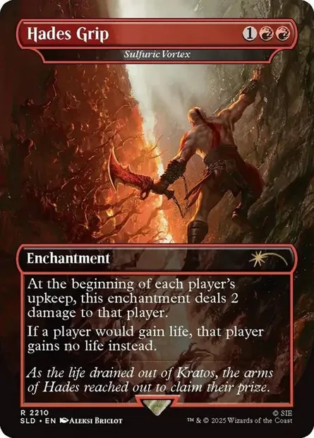 Sulfuric Vortex, Magic card SLD 2210 — Secret Lair Drop set