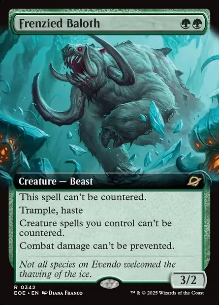 Frenzied Baloth, Magic card EOE 342 — Edge of Eternities set