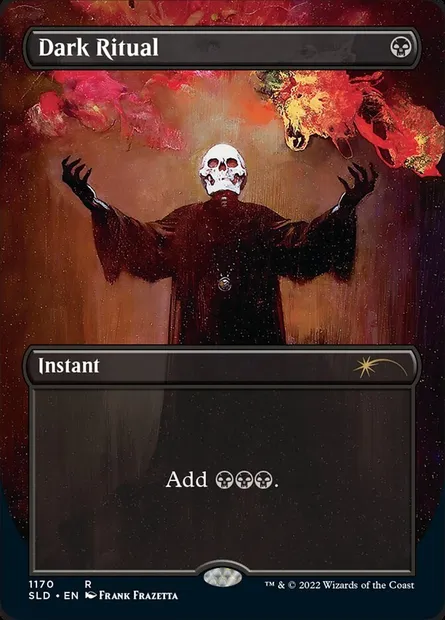 Messe noire, carte Magic SLD 1170 — extension Secret Lair Drop