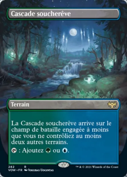 Cascade soucherêve, carte Magic VOW 282 — extension Innistrad : noce écarlate