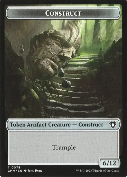 Construct, Magic card TCMM 75 — Commander Masters Tokens set