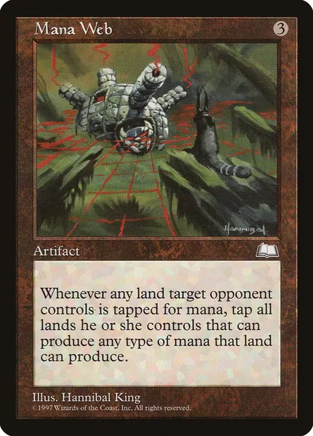 Mana Web, Magic card WTH 152 — Weatherlight set