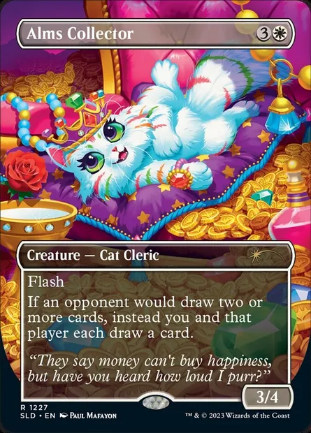 Alms Collector, Magic card SLD 1227 — Secret Lair Drop set