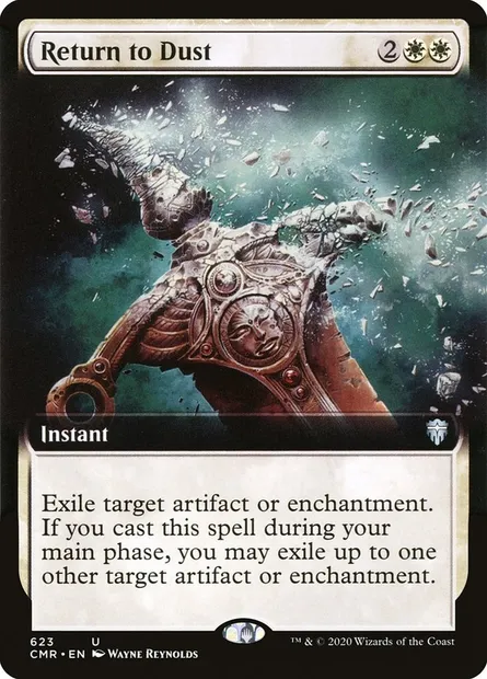 Return to Dust, Magic card CMR 623 — Commander Legends set