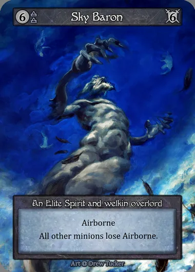 Sky Baron, carte Sorcery ALP 158 — extension Alpha