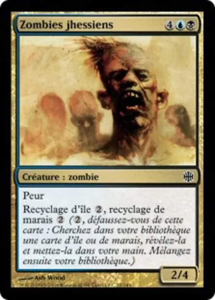 Zombies jhessiens, carte Magic ARB 22 — extension La Renaissance d'Alara