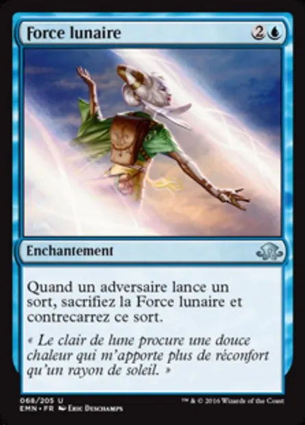 Force lunaire, carte Magic EMN 68 — extension La lune hermétique