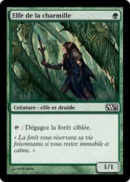 Elfe de la charmille, carte Magic M13 160 — extension Magic 2013