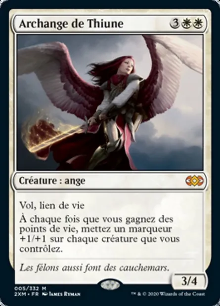Archange de Thiune, carte Magic 2XM 5 — extension Double Masters
