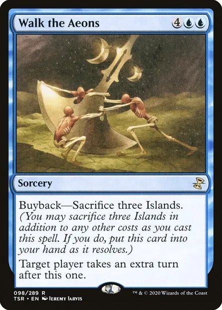Walk the Aeons, Magic card TSR 98 — Time Spiral Remastered set