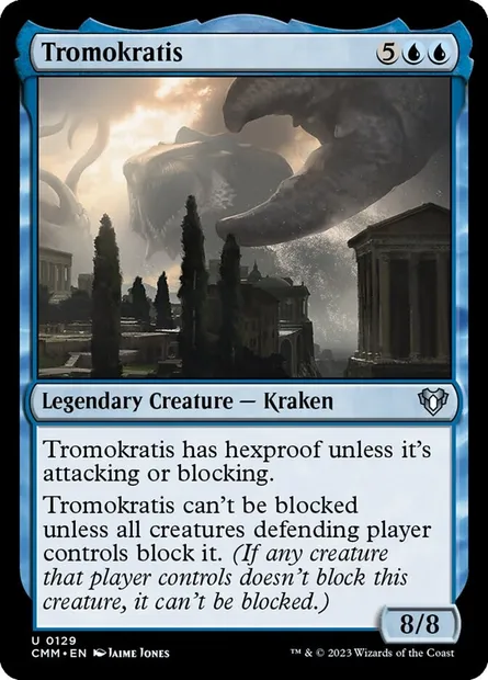 Tromokratis, Magic card CMM 129 — Commander Masters set