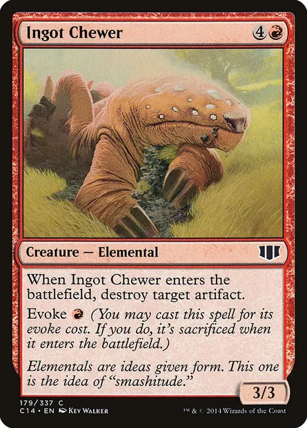 Ingot Chewer, Magic card C14 179 — Commander 2014 set