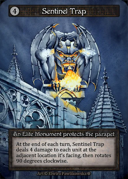Sentinel Trap, Sorcery card GOT 344 — Gothic set