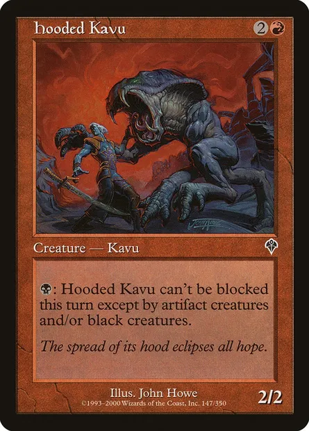 Kavru à capuche, carte Magic INV 147 — extension Invasion