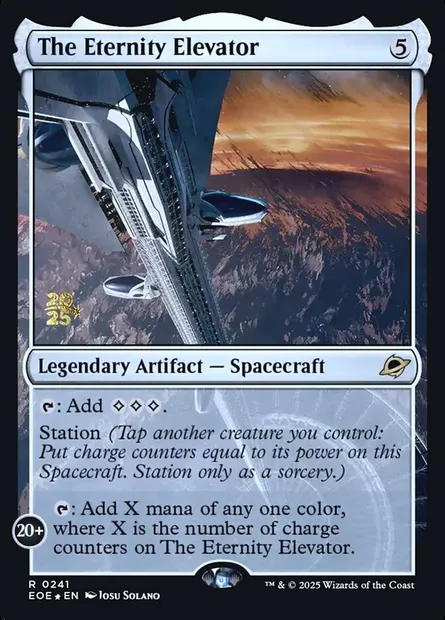 The Eternity Elevator, Magic card PEOE 241s — Edge of Eternities Promos set