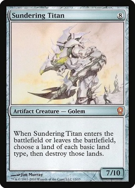 Sundering Titan, Magic card V10 13 — From the Vault: Relics set