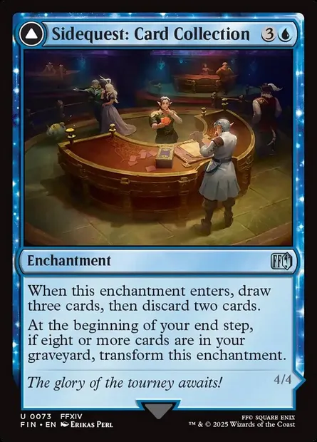 Sidequest: Card Collection // Magicked Card, Magic card FIN 73 — Final Fantasy set